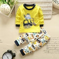 Winter Baby Clothing Sets For Girls Boys Cotton Long Sleeve+Pant Kid Children Baby Girl Boy Clothes Underwear Pajamas-Gold-19-24 months-JadeMoghul Inc.
