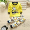 Winter Baby Clothing Sets For Girls Boys Cotton Long Sleeve+Pant Kid Children Baby Girl Boy Clothes Underwear Pajamas-Gold-19-24 months-JadeMoghul Inc.