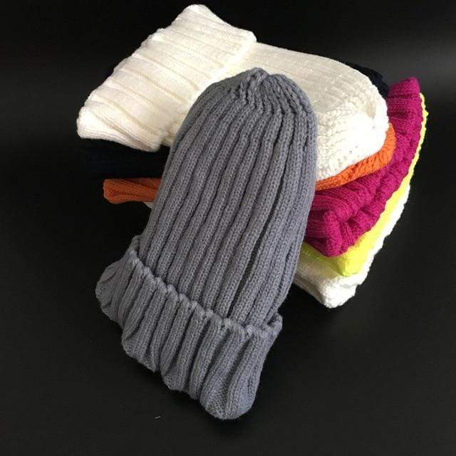 Winter Brand Female Fur Pom Poms hat Winter Hat For Women Girl 's Hat Knitted Beanies Cap Hat Thick Women Skullies Beanies AExp