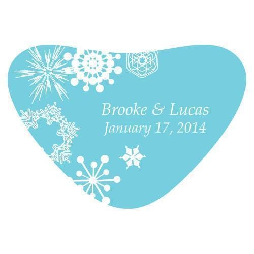 Winter Finery Heart Container Sticker Berry (Pack of 1)-Wedding Favor Stationery-Powder Blue-JadeMoghul Inc.