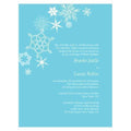 Winter Finery Invitation Berry (Pack of 1)-Invitations & Stationery Essentials-Sea Blue-JadeMoghul Inc.