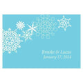 Winter Finery Large Rectangular Tag Berry (Pack of 1)-Wedding Favor Stationery-Black-JadeMoghul Inc.