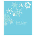 Winter Finery Rectangular Label Berry (Pack of 1)-Wedding Favor Stationery-Aqua Blue-JadeMoghul Inc.