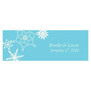 Winter Finery Small Rectangular Tag Berry (Pack of 1)-Wedding Favor Stationery-Powder Blue-JadeMoghul Inc.