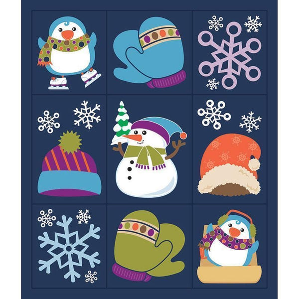 WINTER FUN STICKERS GRADES PK-5-Learning Materials-JadeMoghul Inc.