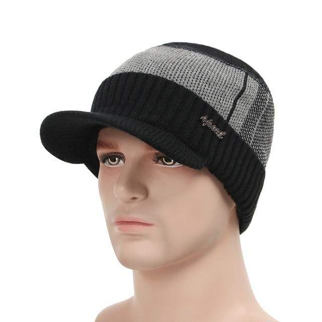 Winter Hats For Men Skullies Beanie Hat Winter Cap Men Women Wool Scarf Caps Set Balaclava Mask Gorras Bonnet Knitted Hat 2020 AExp