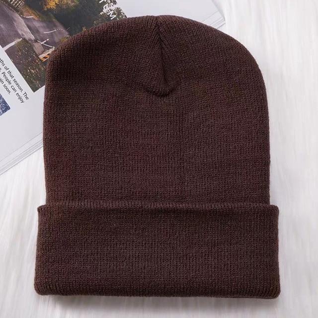 Winter Hats for Men Woman New Beanies Knitted Solid Cute Hat Girls Autumn Female Beanie Caps Warmer Bonnet Ladies Casual Cap AExp