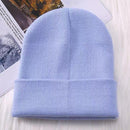 Winter Hats for Men Woman New Beanies Knitted Solid Cute Hat Girls Autumn Female Beanie Caps Warmer Bonnet Ladies Casual Cap AExp