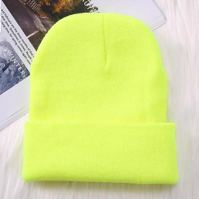 Winter Hats for Men Woman New Beanies Knitted Solid Cute Hat Girls Autumn Female Beanie Caps Warmer Bonnet Ladies Casual Cap AExp