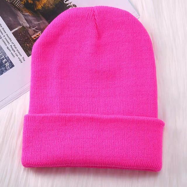 Winter Hats for Men Woman New Beanies Knitted Solid Cute Hat Girls Autumn Female Beanie Caps Warmer Bonnet Ladies Casual Cap AExp