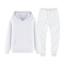 winter hoodies suits men fashion Fleece red hoodie black Brand pants Casual Jogger suit tracksuit sweatshirt woman pullover JadeMoghul Inc. 