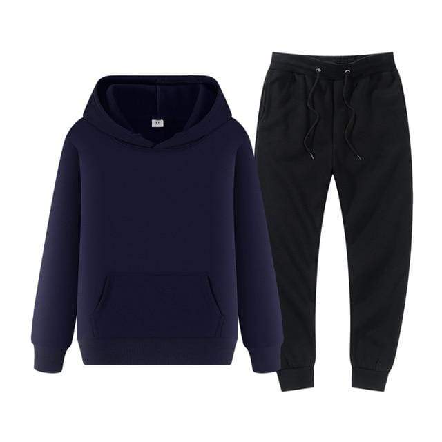 winter hoodies suits men fashion Fleece red hoodie black Brand pants Casual Jogger suit tracksuit sweatshirt woman pullover JadeMoghul Inc. 