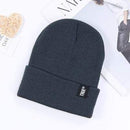 Winter Knitted Skullies Beanies Winter Letter True Hat Soft Hip Hop Hat For Men Women Casual Beanies Bonnet Unisex Solid Cap JadeMoghul Inc. 