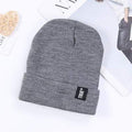 Winter Knitted Skullies Beanies Winter Letter True Hat Soft Hip Hop Hat For Men Women Casual Beanies Bonnet Unisex Solid Cap JadeMoghul Inc. 