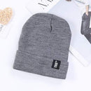 Winter Knitted Skullies Beanies Winter Letter True Hat Soft Hip Hop Hat For Men Women Casual Beanies Bonnet Unisex Solid Cap JadeMoghul Inc. 