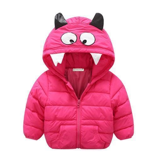 Winter Newborn Baby Snowsuit fashion Girls Coats And Jackets Baby Warm Overall Kids Boy Jackets Outerwear Clothes 7-24 month-mei red-6M-JadeMoghul Inc.