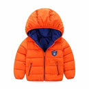 Winter Newborn Baby Snowsuit fashion Girls Coats And Jackets Baby Warm Overall Kids Boy Jackets Outerwear Clothes 7-24 month-Orange-6M-JadeMoghul Inc.