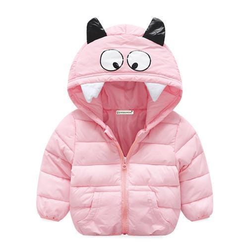Winter Newborn Baby Snowsuit fashion Girls Coats And Jackets Baby Warm Overall Kids Boy Jackets Outerwear Clothes 7-24 month-pink-6M-JadeMoghul Inc.