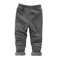 Winter Warm Baby Kid Girls Leggings Pants Basic Elastic Waist Thick Skinny Trousers X16-Grey-5-JadeMoghul Inc.