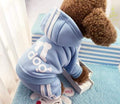 Winter Warm Pet Dog Clothes Soft Cotton Four-legs Hoodies Outfit For Small Dogs Chihuahua Pug Sweater Clothing Puppy Coat Jacket JadeMoghul Inc. 