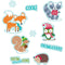 WINTER WOODLAND FRIENDS STICKERS-Learning Materials-JadeMoghul Inc.