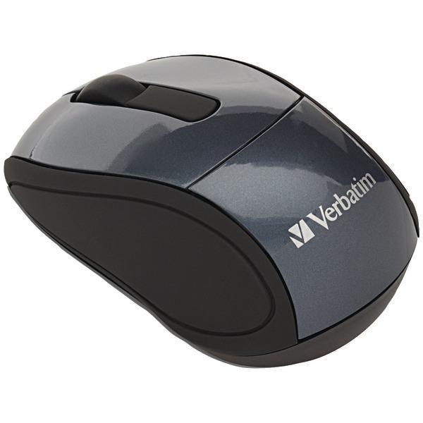 Wireless Mini Travel Mouse (Graphite)-Mice & Mouse Pads-JadeMoghul Inc.