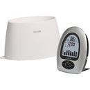 Wireless Rain Gauge with Thermometer-Weather Stations, Thermometers & Accessories-JadeMoghul Inc.