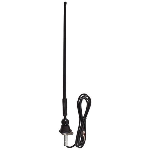 Side/Top Mount Rubber Antenna for 1" Opening