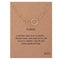 With Card Alloy Key Star Infinity Anchor Drop Gold-color Shorts Clavicle Chains Fashion Necklaces & Pendants Wholesale