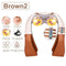 (with Gift Box) JinKaiRui U Shape Electrical Shiatsu Back Neck Shoulder Body Massager Infrared Heated Kneading Car/Home Massager AExp