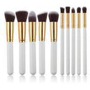 Women 10 pcs Synthetic Kabuki Makeup Brush Set-4-JadeMoghul Inc.