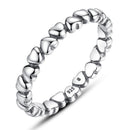 Women 100% Authentic 925 Sterling Silver Stackable Party Rings-6-7108-JadeMoghul Inc.