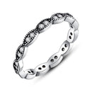Women 100% Authentic 925 Sterling Silver Stackable Party Rings-6-7120-JadeMoghul Inc.