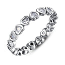 Women 100% Authentic 925 Sterling Silver Stackable Party Rings-6-7124-JadeMoghul Inc.