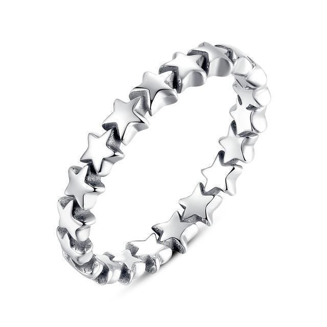 Women 100% Authentic 925 Sterling Silver Stackable Party Rings-6-7151-JadeMoghul Inc.