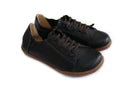 Women 100% leather Lace Up Boots / Oxfords-black-4.5-JadeMoghul Inc.