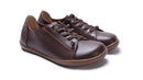 Women 100% leather Lace Up Boots / Oxfords-coffee-6-JadeMoghul Inc.