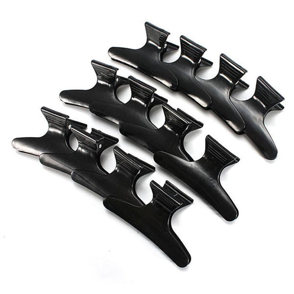 Women 12 Pcs Salon Hairdressing Hair Clamp Clip--JadeMoghul Inc.