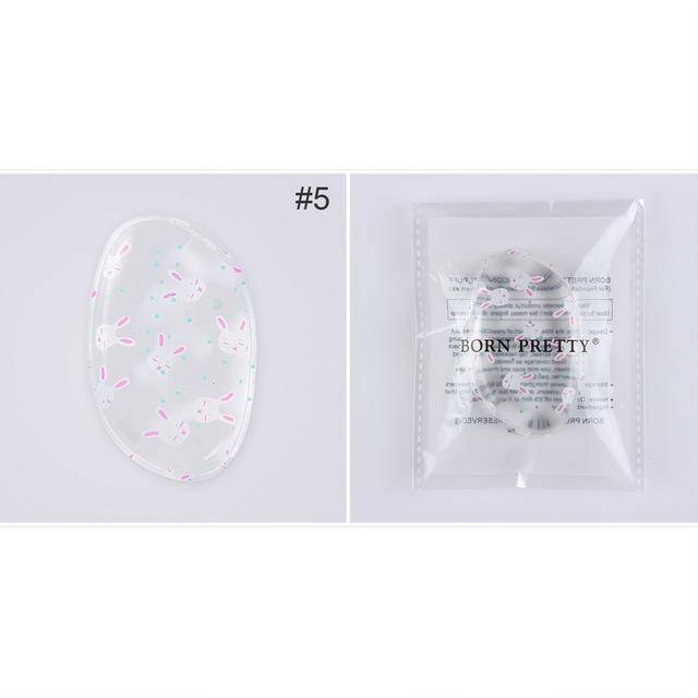 Women 2 Pcs Jelly Soft Silicone Gel Sponge For Foundation Application-1pc rabbit-JadeMoghul Inc.