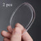 Women 2 Pcs Jelly Soft Silicone Gel Sponge For Foundation Application-2 pcs clear-JadeMoghul Inc.