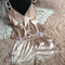 Women 2 Piece Silk Camisole And Shorts Sleep Set-As the photo show 2-M-JadeMoghul Inc.