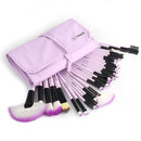 Women 32Pcs Set Professional Makeup Brush Set With Storage Bag-Purple-United States-JadeMoghul Inc.