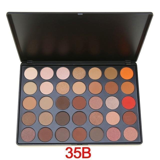 Women 35 Color All Inclusive Eye Shadow Palette Collection-35B-JadeMoghul Inc.