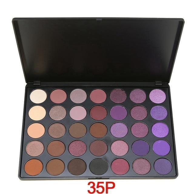 Women 35 Color All Inclusive Eye Shadow Palette Collection-35P-JadeMoghul Inc.