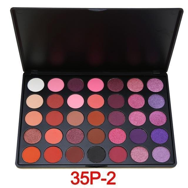 Women 35 Color All Inclusive Eye Shadow Palette Collection-35P2-JadeMoghul Inc.