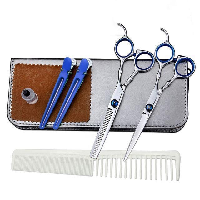 Women 6 inches Beauty Salon Hair Cutting / Trimming Styling Scissor Set In a Case-1-JadeMoghul Inc.