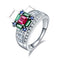 Women 925 Sterling Silver Multi Color Wedding Ring-6-925 siver ring-JadeMoghul Inc.