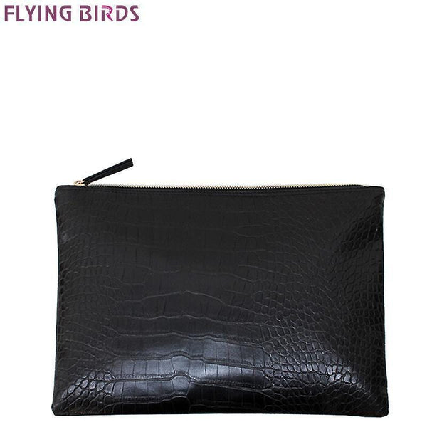 Women Alligator Embossed Design Envelope Clutch Bag-white clutch-China-30cm-JadeMoghul Inc.