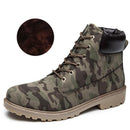 Women Ankle Length Lace Up Boots-camouflage lining-6-JadeMoghul Inc.