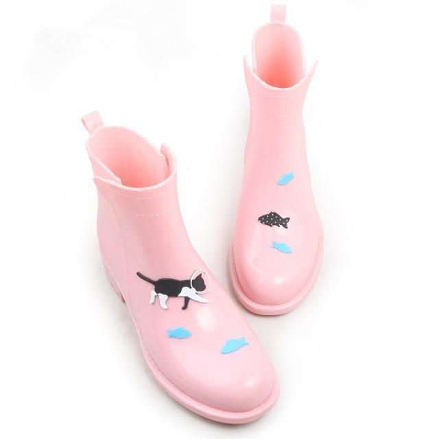 Women Ankle Length Water Proof Rain Boots